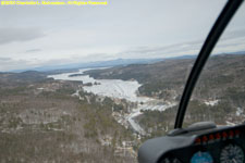 approach to the ice airport
