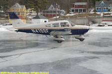 ice under small plane