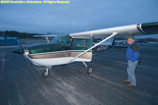 Paul is back on the ground with the Cessna