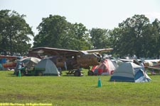 airplane camping