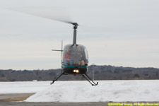 helicopter returning
